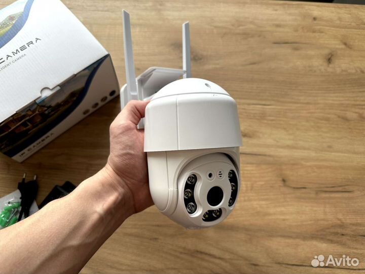 Уличная поворотная wifi камера видеонаблюдения