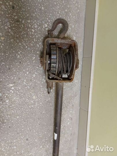 Лебедка ручная СССР