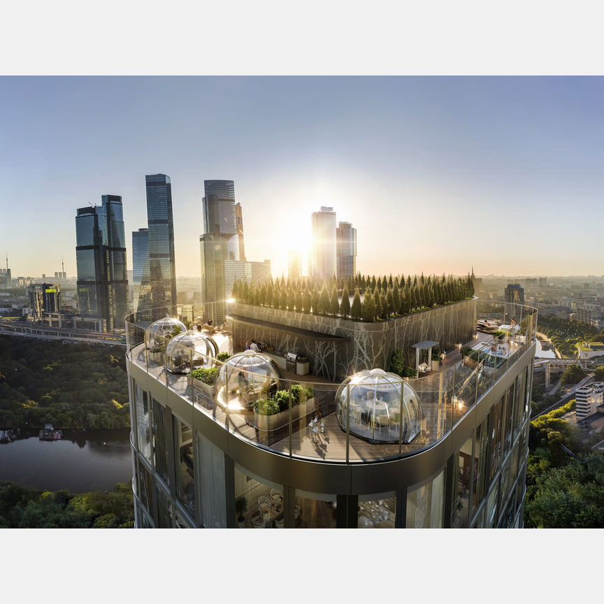 4-к. квартира, 132,4 м², 39/46 эт.