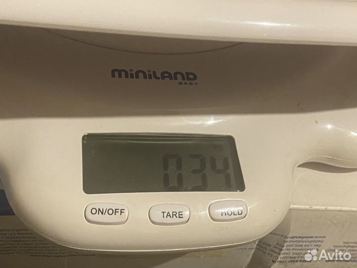 Электронные детские весы Miniland