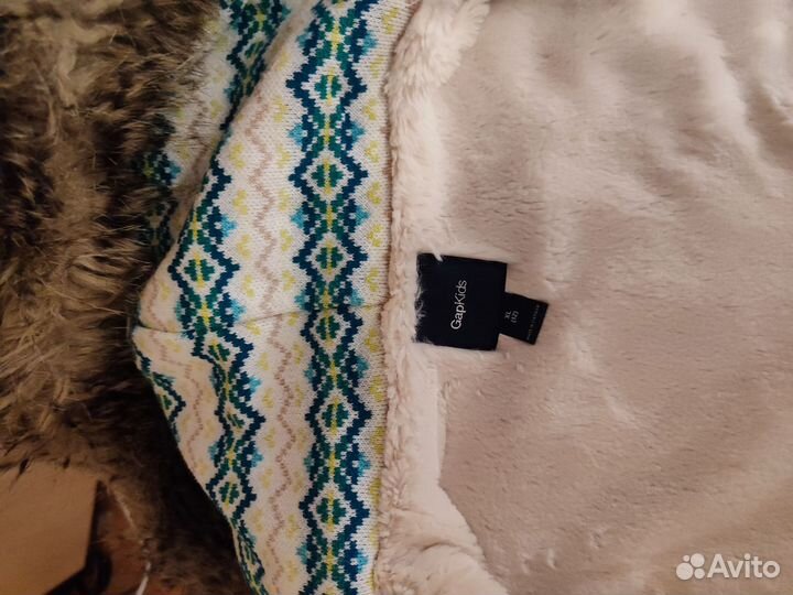 Кофта на молнии для девочки утепленная