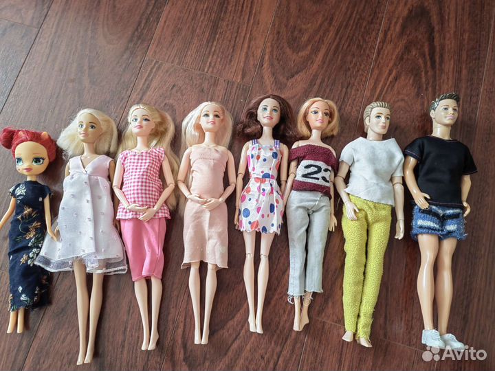 Куклы барби шарнирные