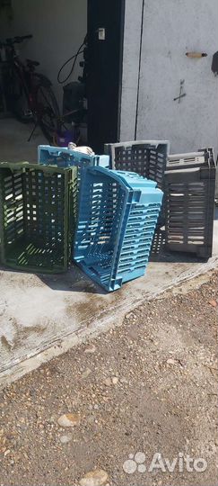 Пластиковая тара ящики (шеф лот),советские
