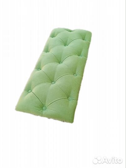 Мягкая сидушка в каретной стяжке