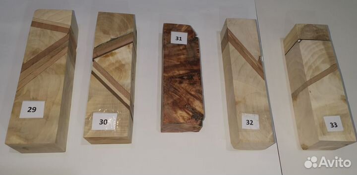 Бруски, заготовки для рукоятей ножей