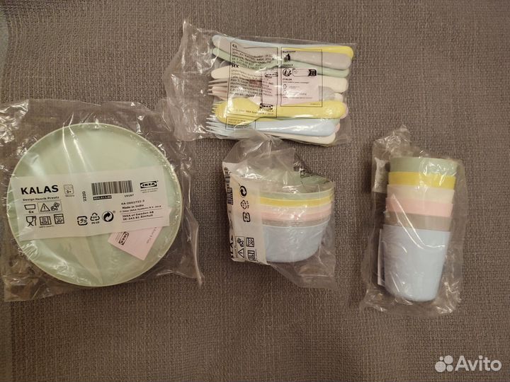 IKEA Икеа Калас детская посуда