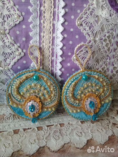 Новогодние игрушки ручной работы