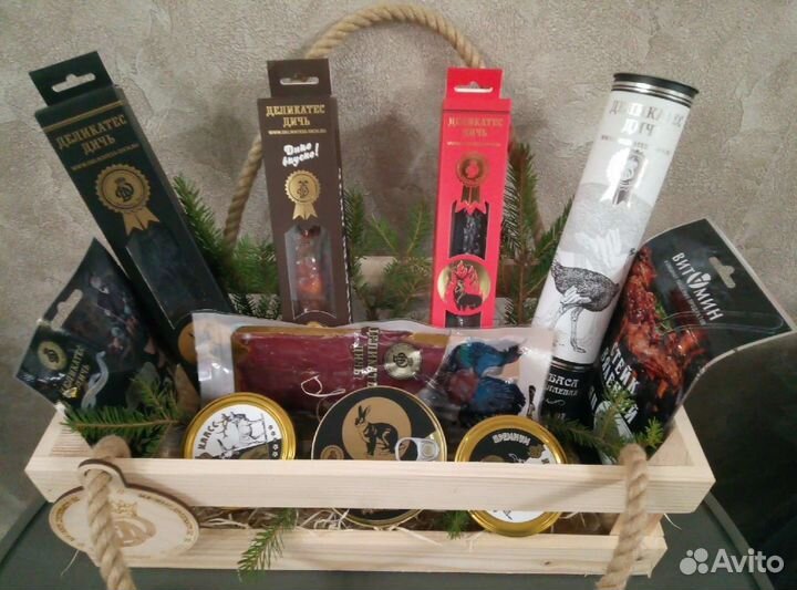 Подарочные наборы деликатесов из дичи