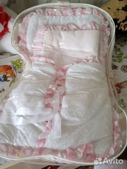 Балдахин и бортики в кроватку