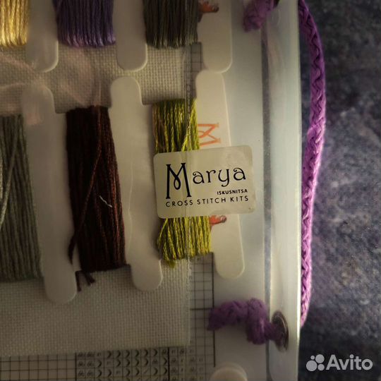 Набор для вышивания крестом Марья искусница