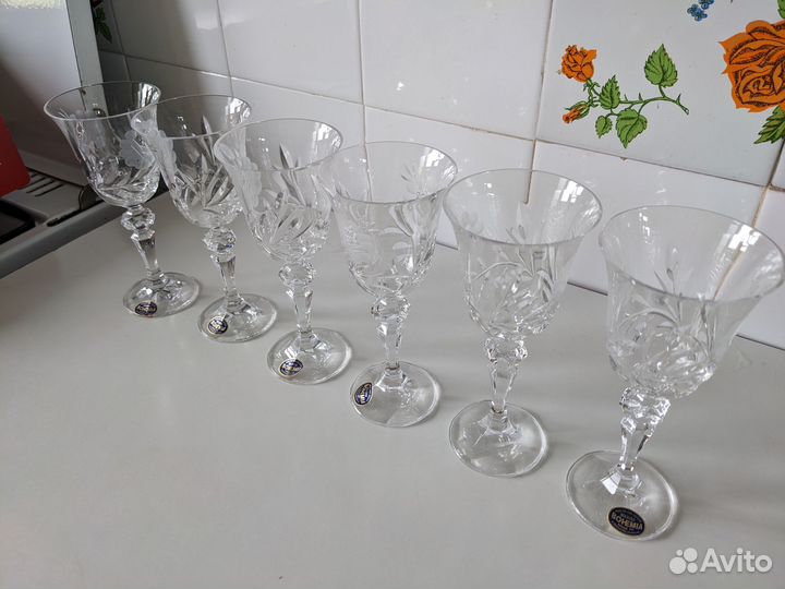 6 рюмок Bohemia