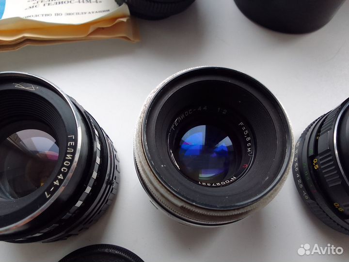 Юпитер 37ам мс, мир 20, Гелиос 77м-4,44-7, 44 п 13