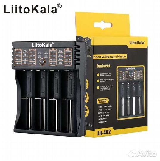 Зарядные устройства Liitokala lii-402