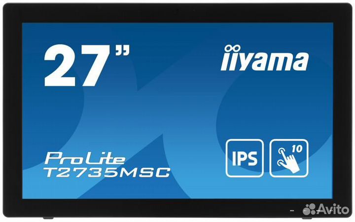 Монитор Iiyama ProLite T2735MSC-B3 27 IPS, FHD, 16
