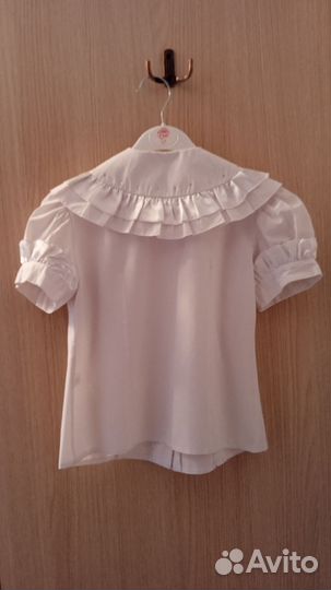 Школьная блузка 128