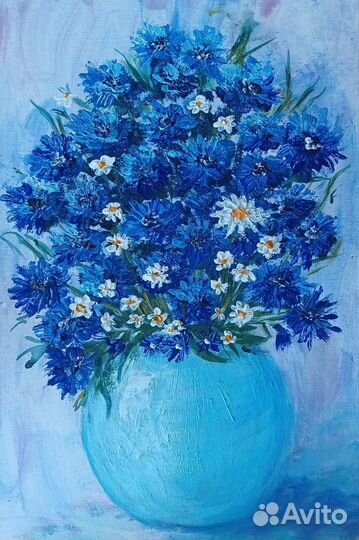 Картина акрилом на холсте