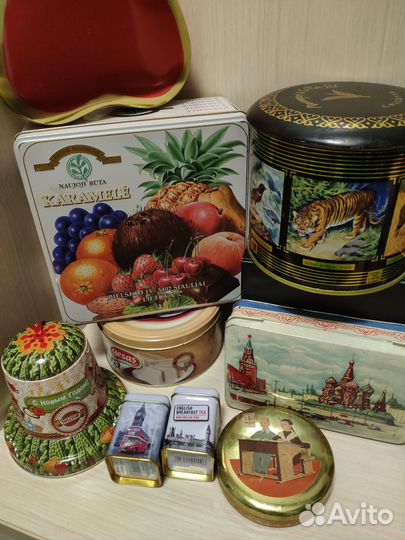 Жестяные банки времен СССР