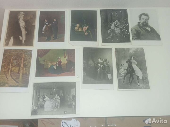 Почтовые карточки 20-40 годы