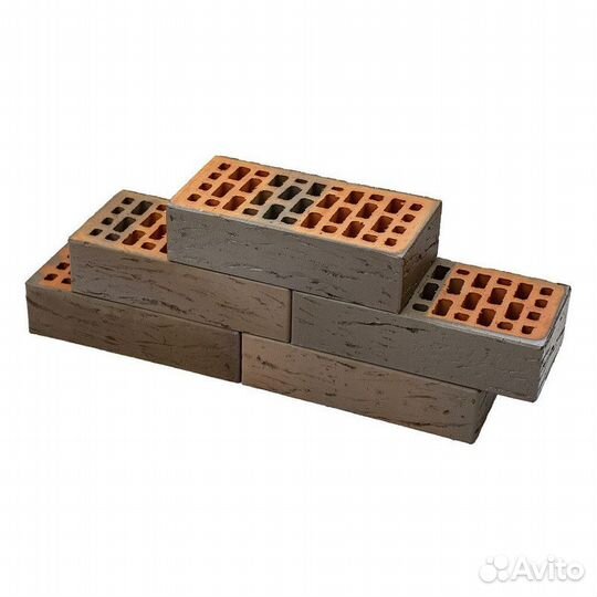 Кирпич лицевой Браер 1нф Глосса риф