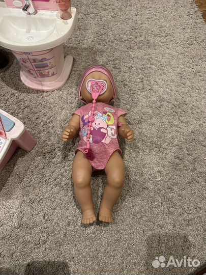 Кукла baby born с аксессуарами