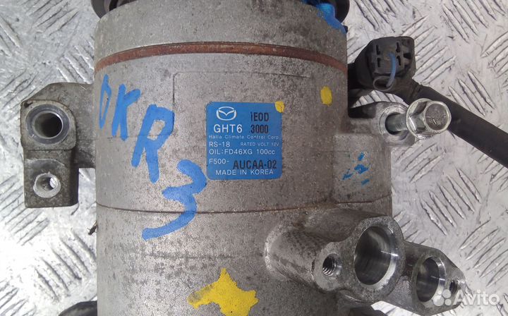 Компрессор системы кондиционирования Mazda Mazda6