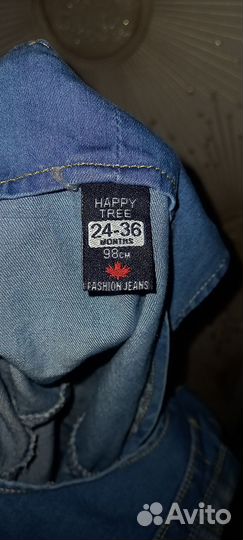 Джинсовый сарафан для девочки