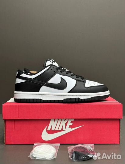 Кроссовки Nike SB Dunk Low White Black