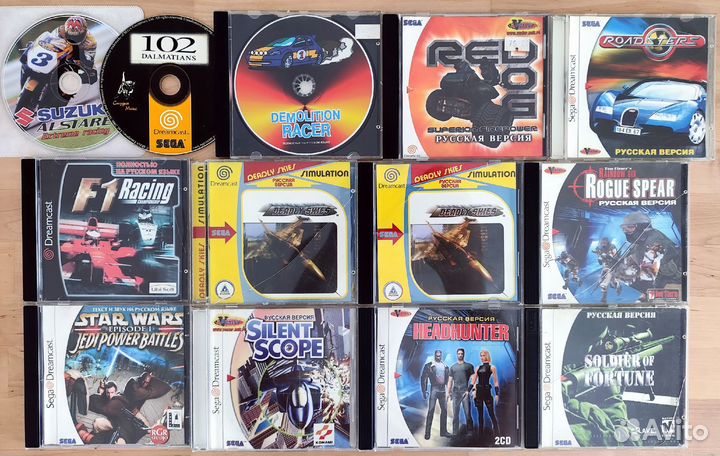 Набор игр для Sega Dreamcast