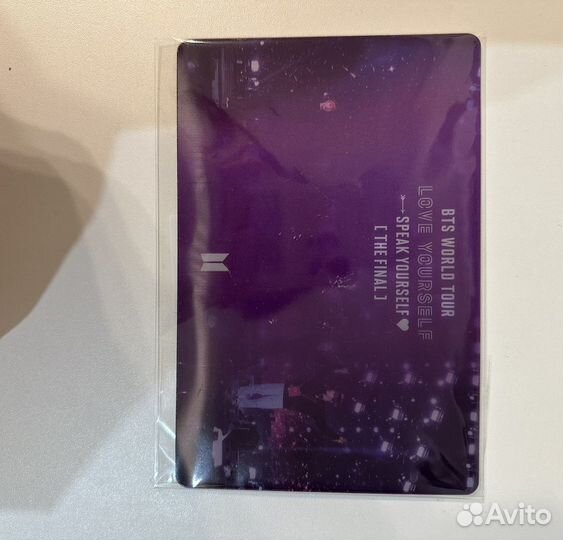 Предзаказная рамка BTS world tour