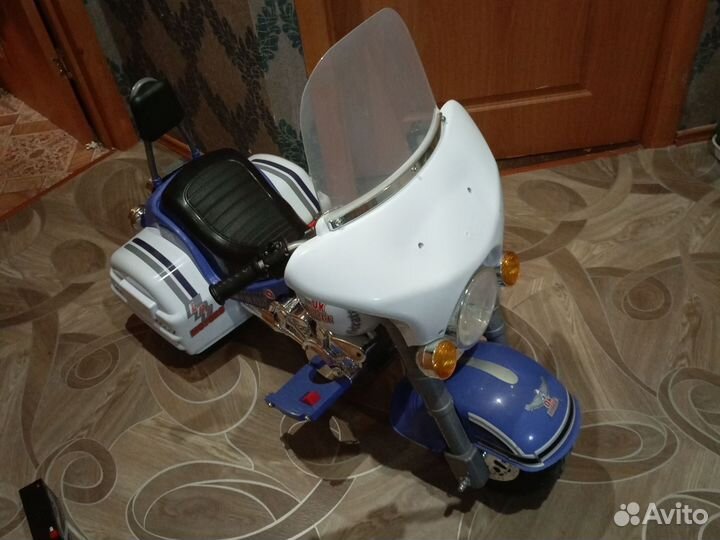 Детский мотоцикл на аккумуляторе бу