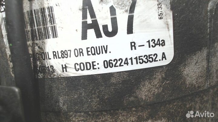 Компрессор кондиционера Opel Astra J, 2014