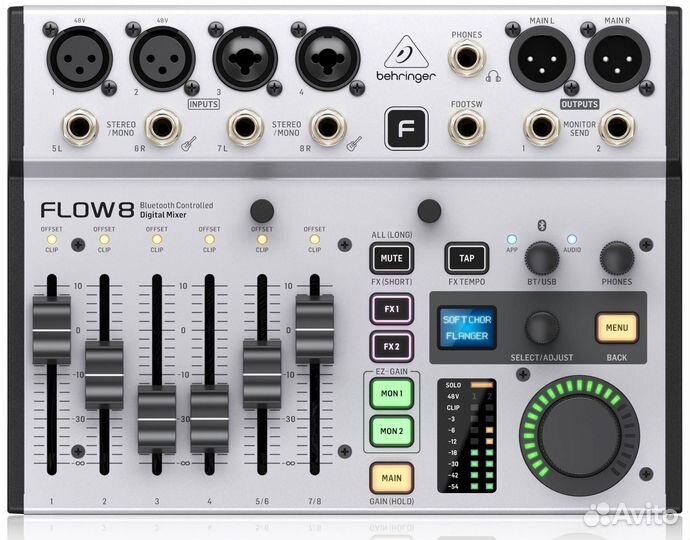 Микшерный пульт Behringer flow 8