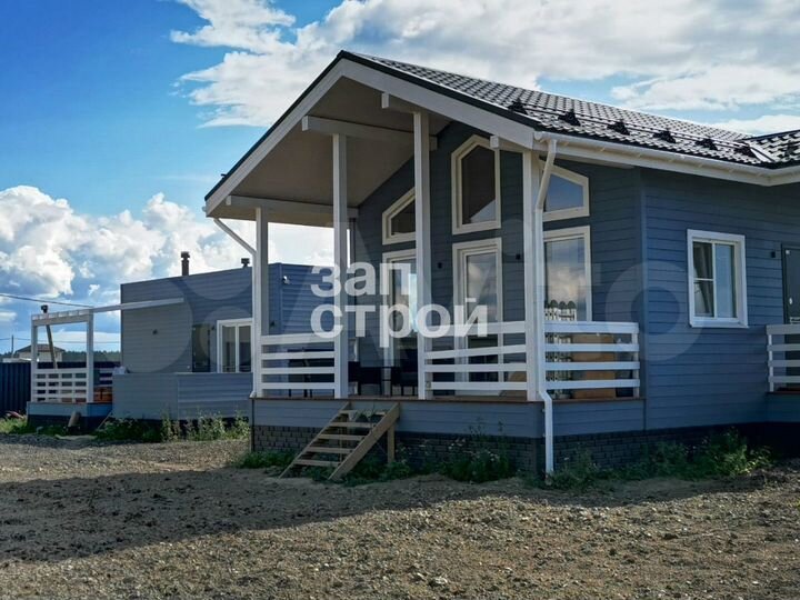 Дом 123 м² на участке 13,6 сот.