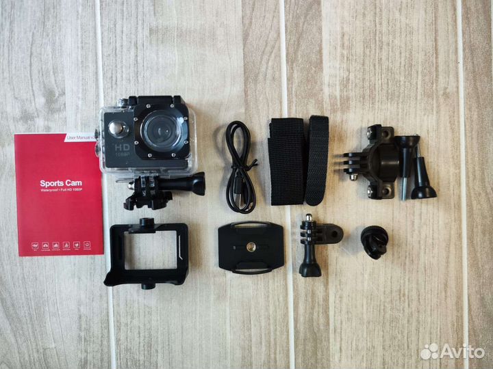 Экшн камера full hd новая