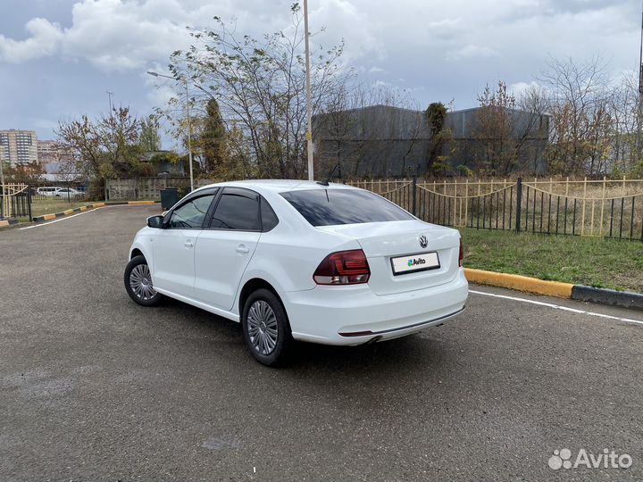 Volkswagen Polo 1.6 AT, 2018, 179 500 км