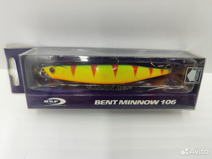 Воблеры OSP Bent Minnow 106