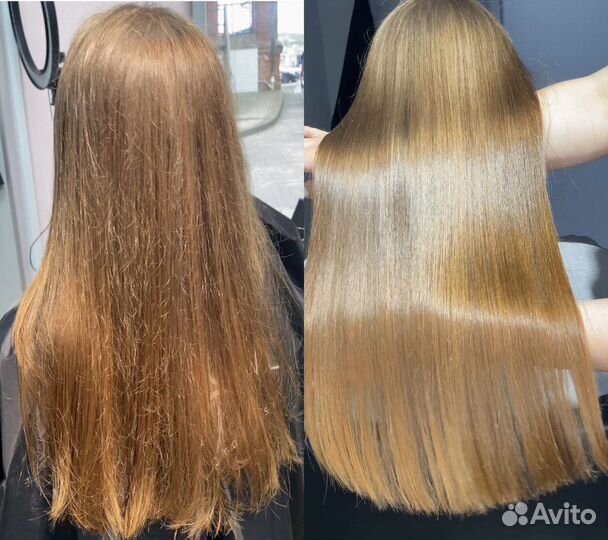 Кератиновое выпрямление,ботокс, полировка волос