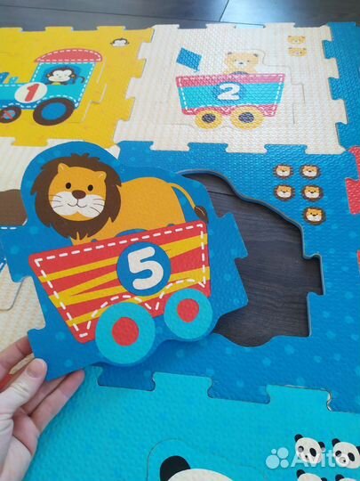 Детский коврик пазл