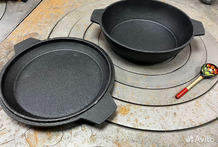 Сковорода с крышкой ск220/55 