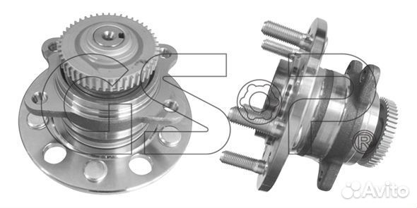 Ступица задней оси
