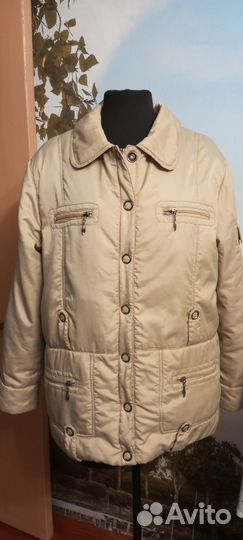 Куртка женская, с поясом, 52-54 р