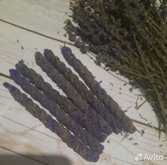 Набор свечи лаванда скрутки очищение