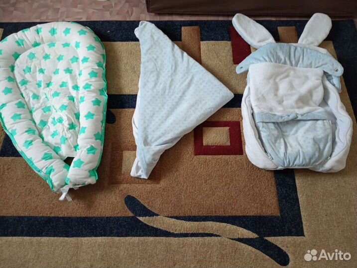 Комплект на выписку для мальчика зимний