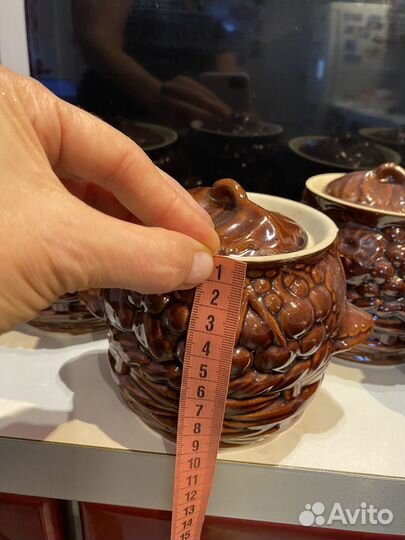 Горшок керамический 6 шт