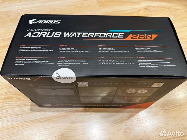 Сжо aorus waterforce 280 gigabyte