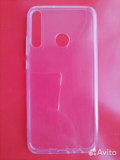 Чехол для Honor 9C TPU черный и прозрачный