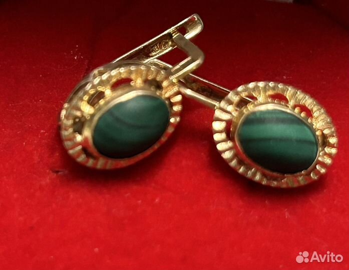 Серьги золотые 583 СССР