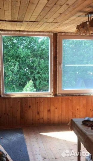 Остекление окон и балконов пвх