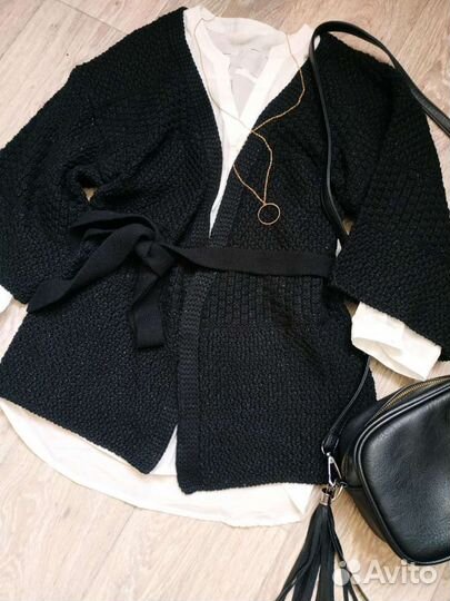 Стильная кофта-кардиган(тёплая)