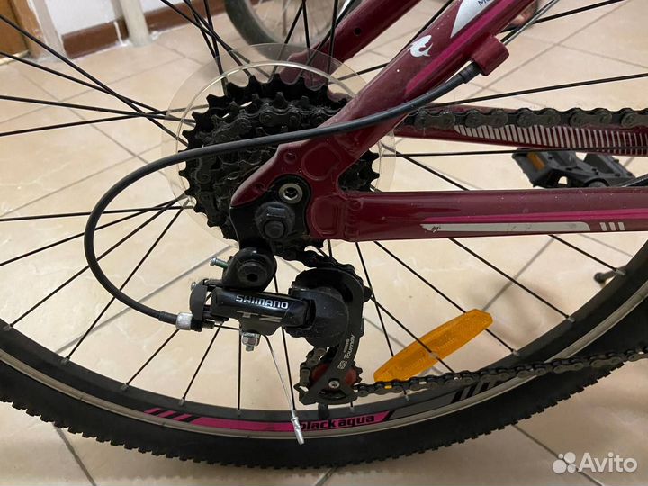 Велосипед black aqua Lady